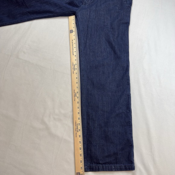 Katin Men's Isaac Straight Leg Denim Pants  Size 36 X 32 Indigo Wash Relaxed EUC - Picture 5 of 8